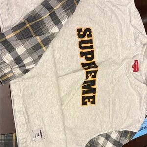 Supreme | Shirts | Supreme Velour Snap Henley | Poshmark